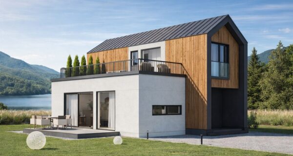 Modulhaus Paris Landschaft